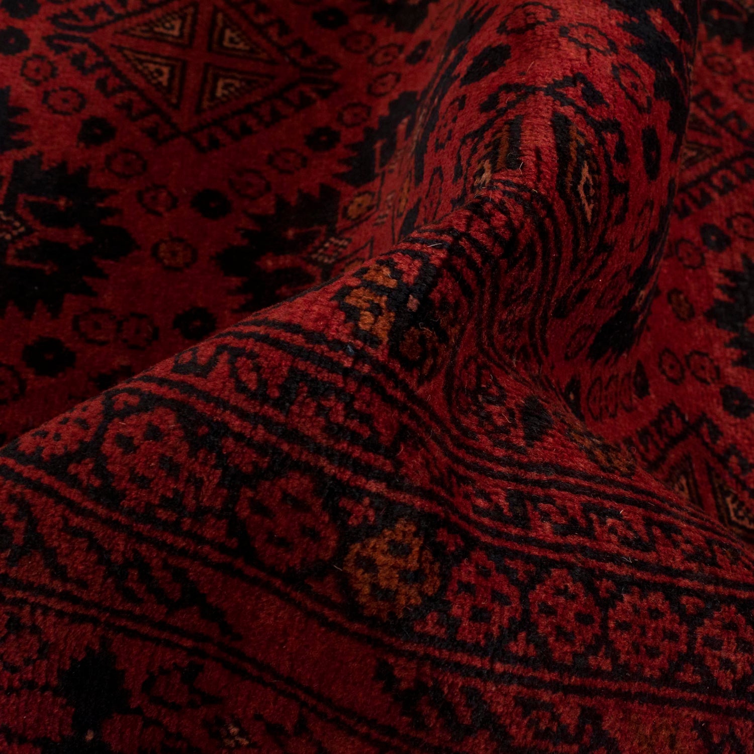 Handmade Khal Mohammadi Carpet 6' 8" x 9' 7" (ft) - No. B33053