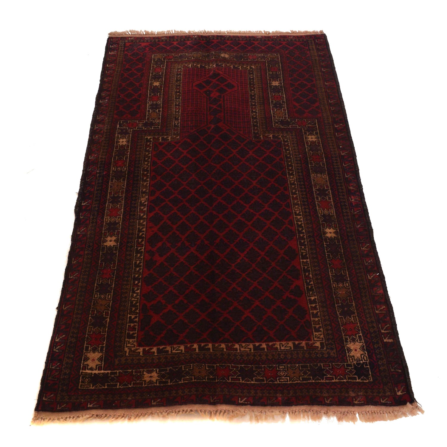 Handmade Jaye Namaz 2' 10" x 4' 8" (ft) - No. B33059
