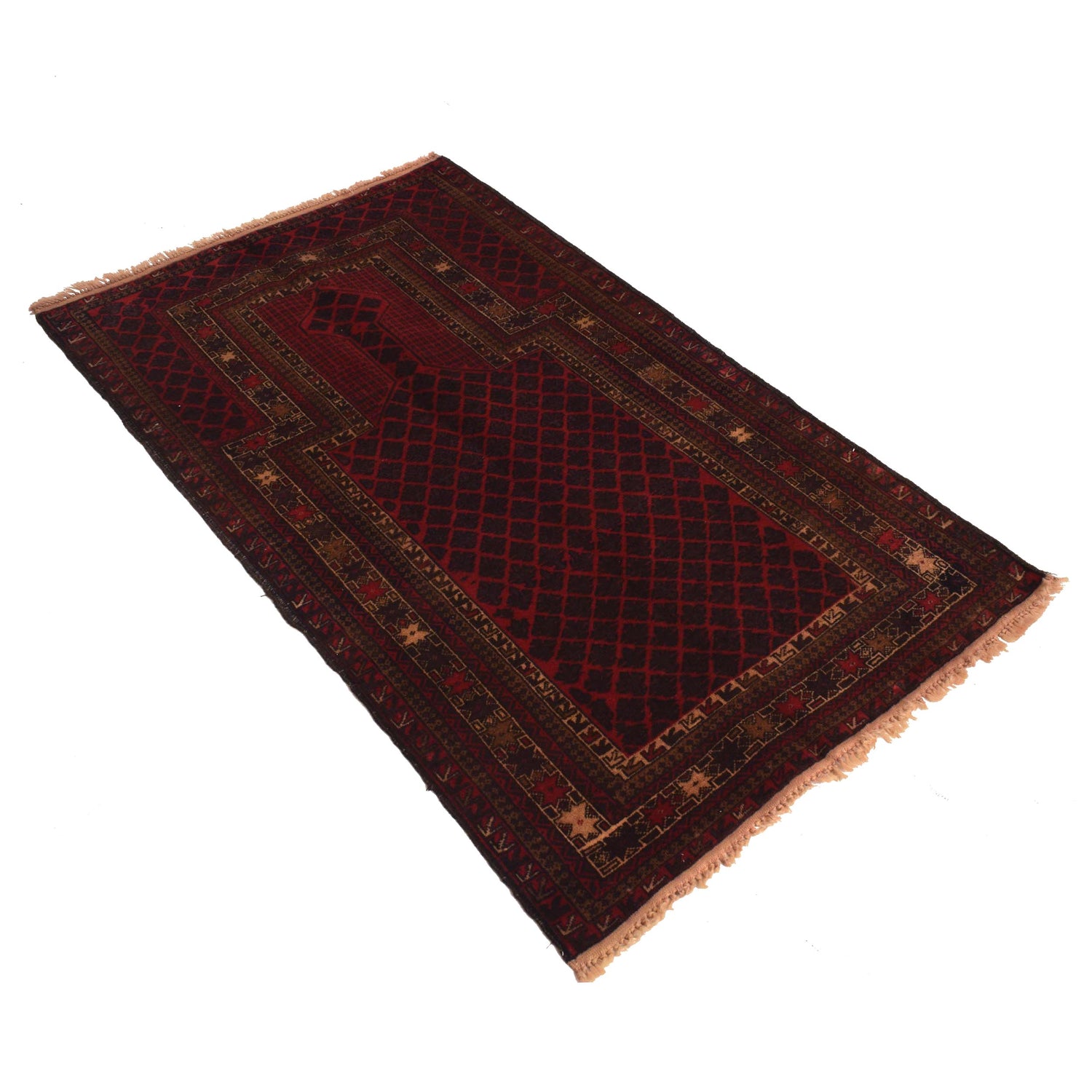 Handmade Jaye Namaz 2' 10" x 4' 8" (ft) - No. B33059