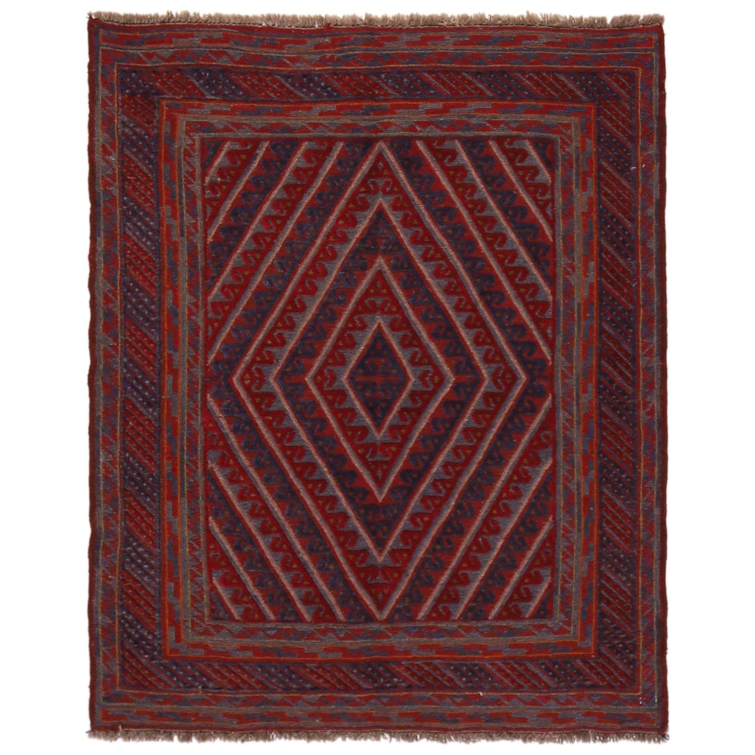 Small Square Rug 3' 7 x 4' 0 (ft) - No. B33061