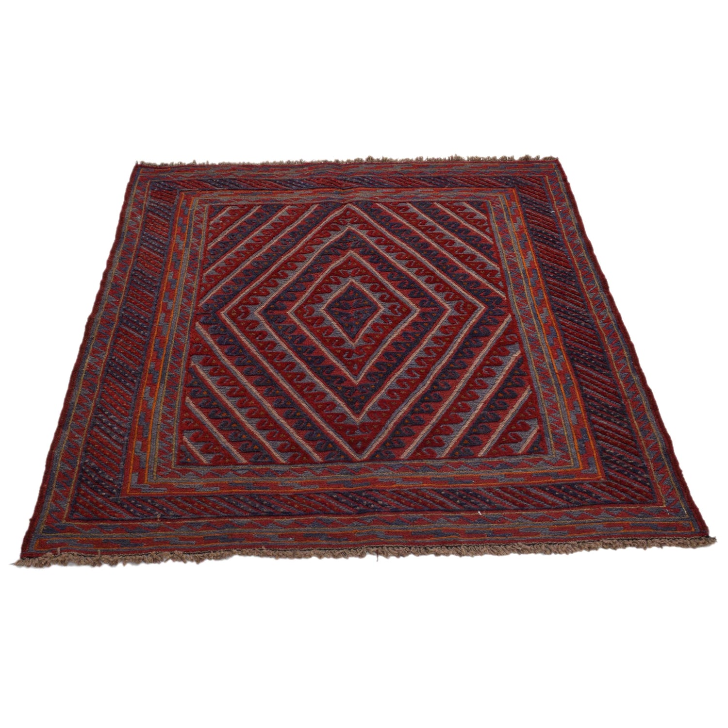 Small Square Rug 3' 7 x 4' 0 (ft) - No. B33061