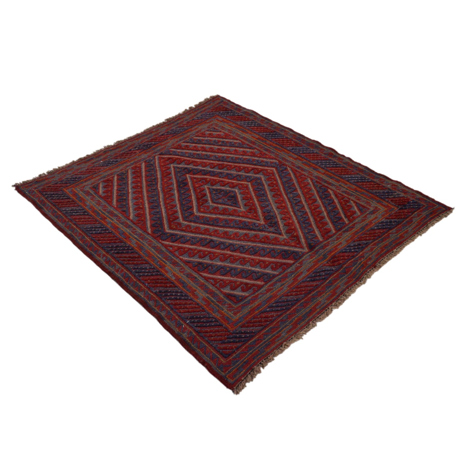 Small Square Rug 3' 7 x 4' 0 (ft) - No. B33061