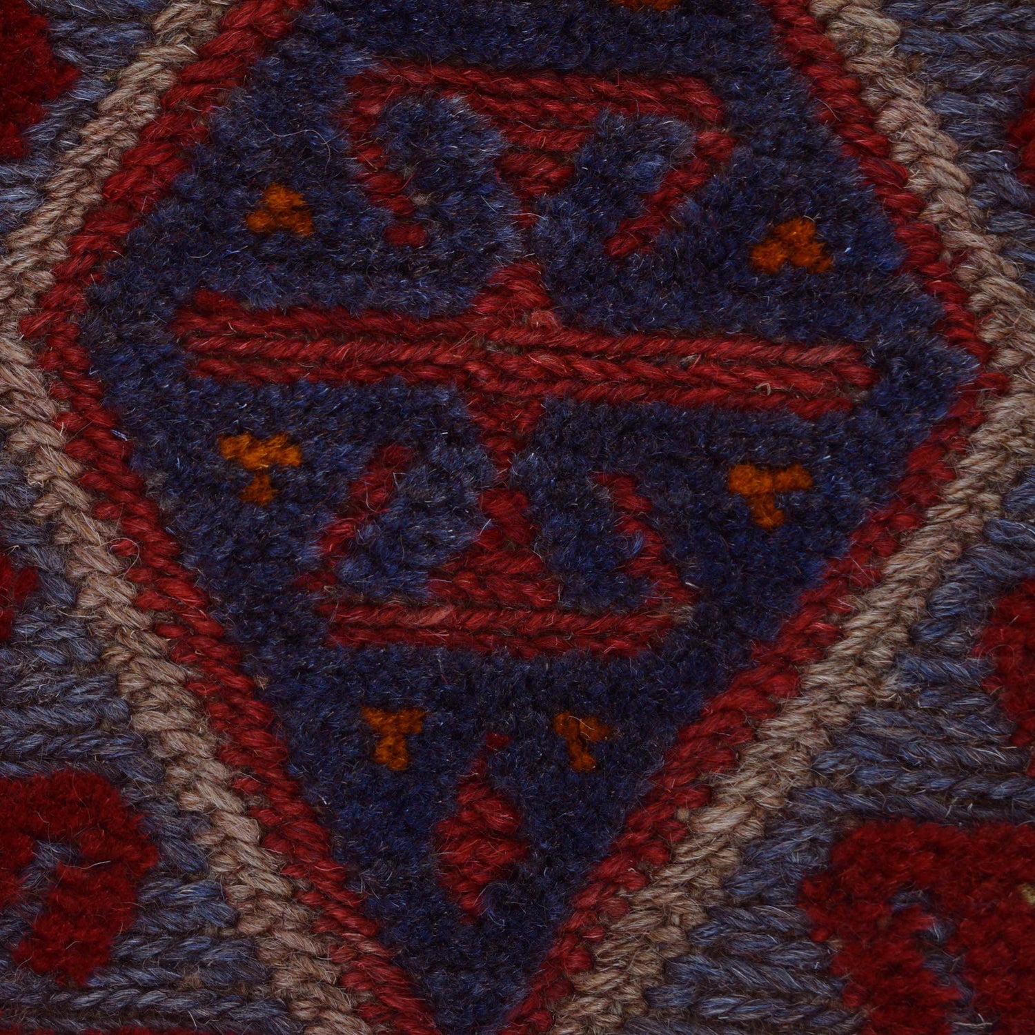 Small Square Rug 3' 7 x 4' 0 (ft) - No. B33061