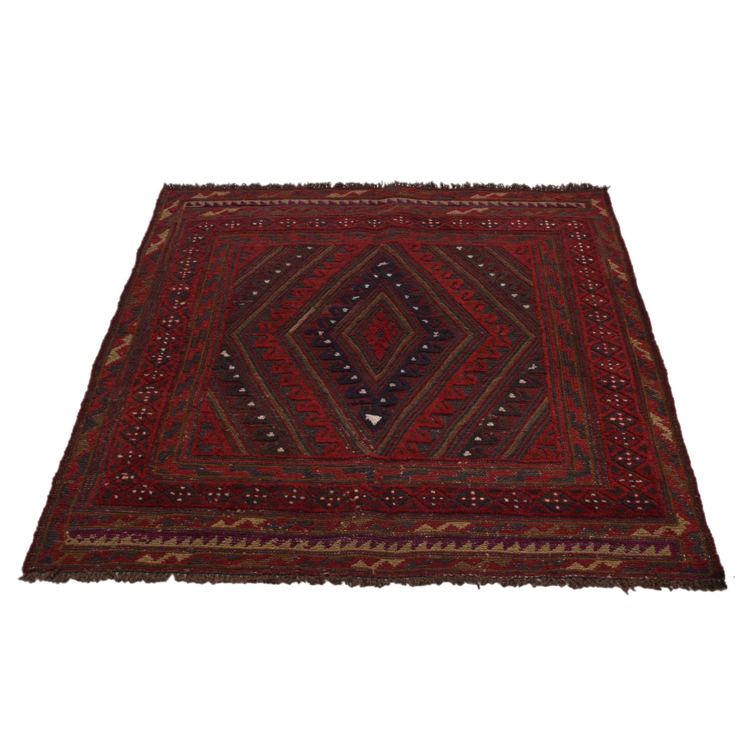 Small Square Rug 3' 9 x 4' 0 (ft) - No. B33062
