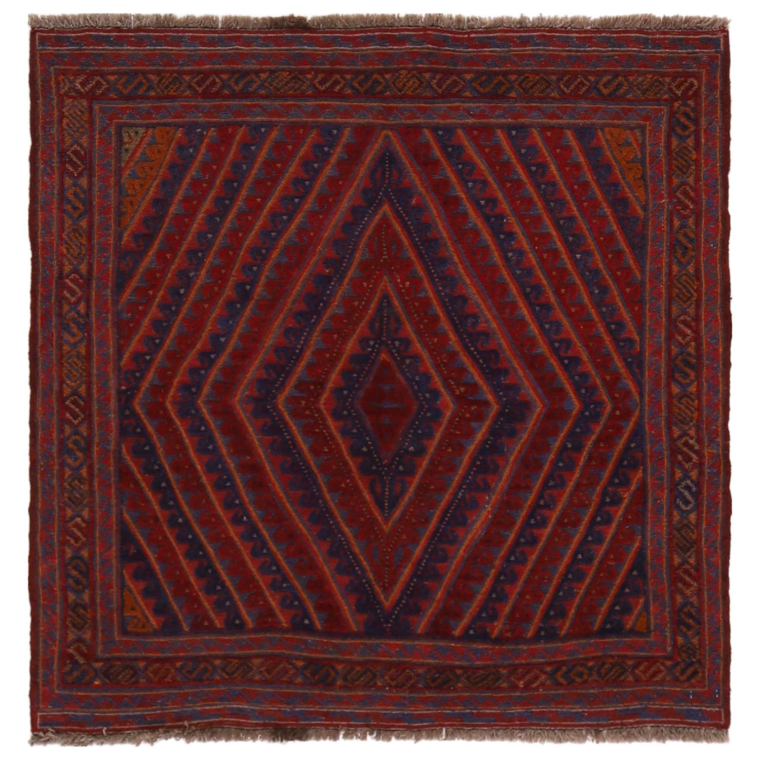 Small Square Rug 3' 9 x 3' 9 (ft) - No. B33063
