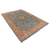 Blue Color Modern Oushak Rug 6' 7" x 9' 8" (ft) - No. B33067