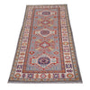 Grey Kazak Runner 2' 6" x 6' 7" (ft) - No. B33075