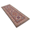 Grey Kazak Runner 2' 6" x 6' 7" (ft) - No. B33075