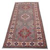 Grey Kazak Runner 2' 8" x 6' 6" (ft) - No. B33076