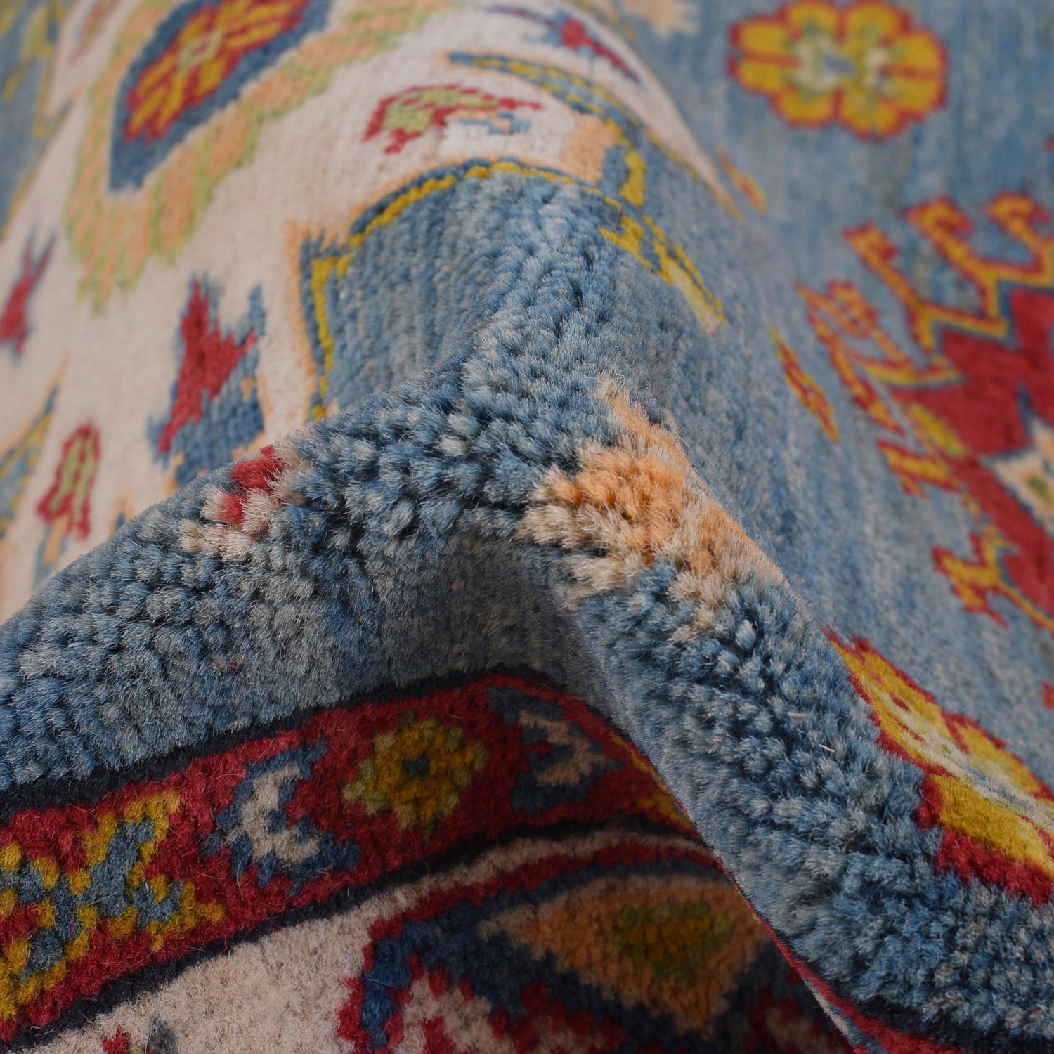 Blue Kazak Runner 2' 9" x 6' 10" (ft) - No. B33077