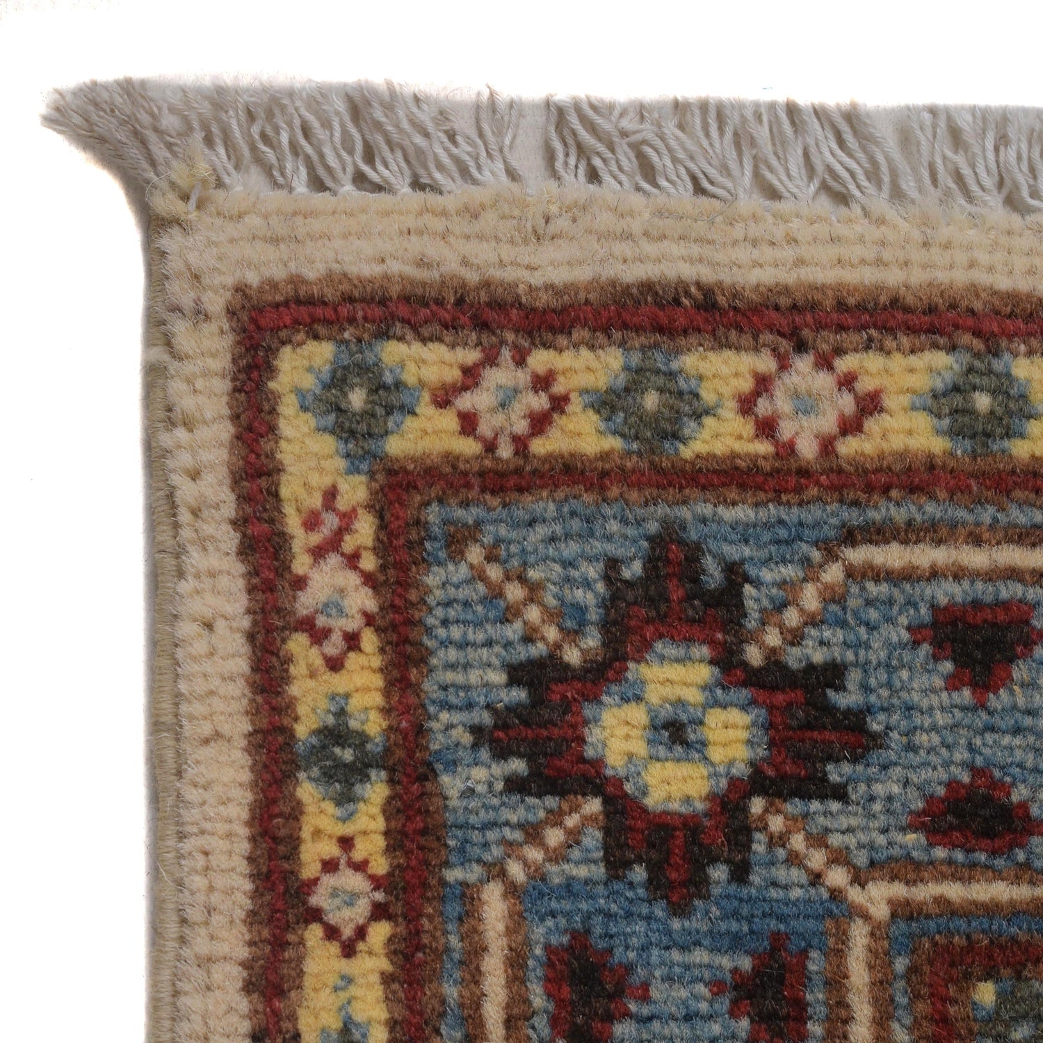 Beige Color Kazak Runner 2' 8 x 9' 7 (ft) - No. B33082