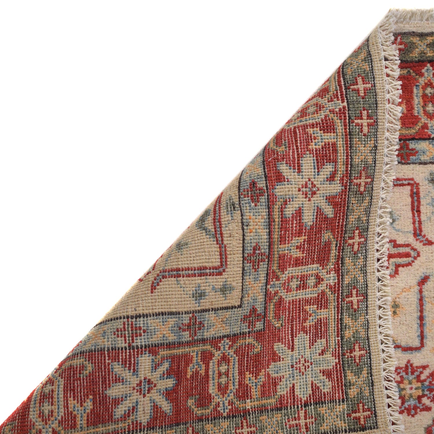 Beige Color Kazak Runner 2' 8 x 8' 1 (ft) - No. B33083
