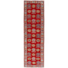 Red Color Kazak Runner 2' 8 x 9' 3 (ft) - No. B33085