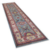 Blue Color Kazak Runner 3' 1 x 12' 10 (ft) - No. B33095