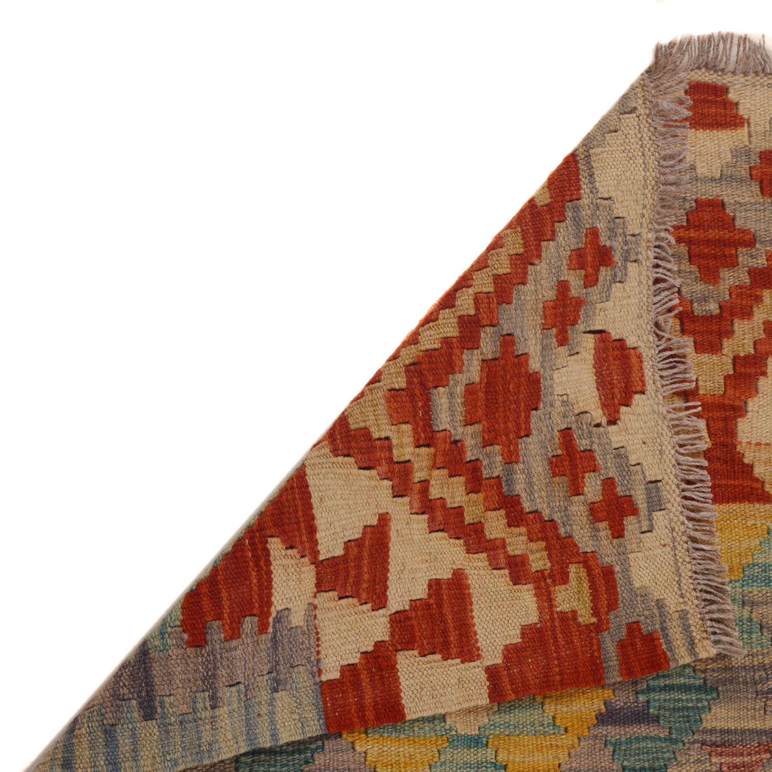 Handmade Vegetable Kelim 3' 4"  x 5' 2" (ft) - No. B33103