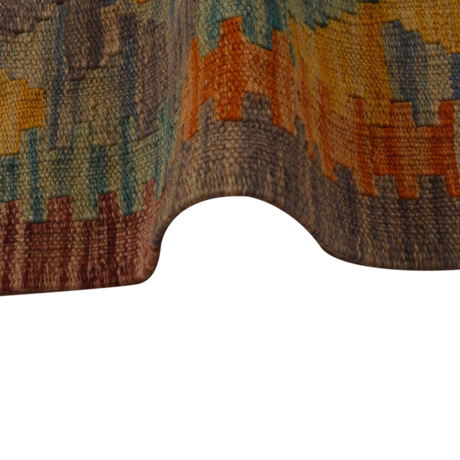 Handmade Vegetable Kelim 3' 4"  x 5' 2" (ft) - No. B33103