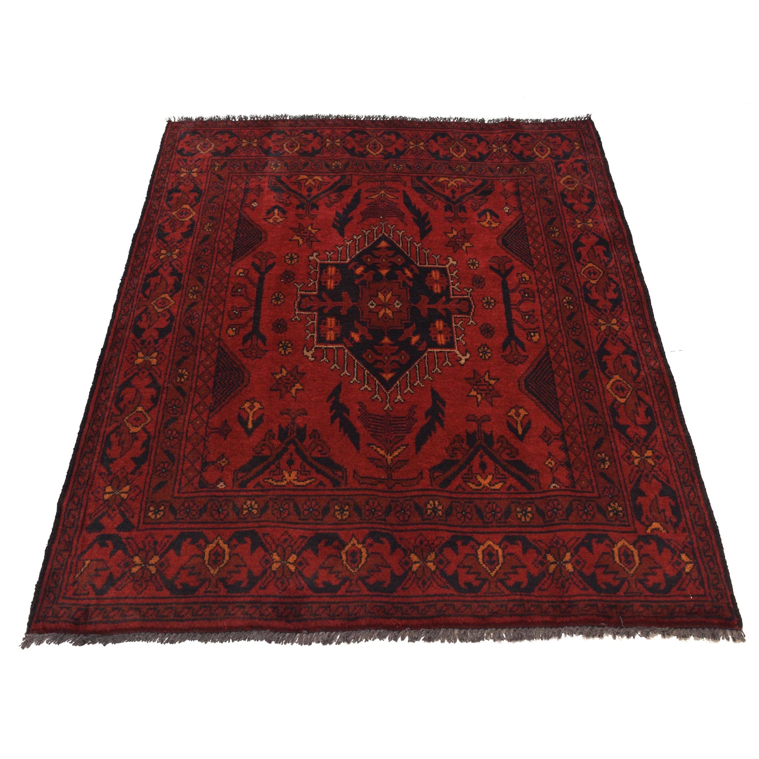 Oriental Khal Mohammadi Rug 3' 3" x 4' 8" (ft) - No. B34184