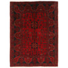Red Color Khal Mohammadi Carpet 3' 5" x 4' 8" (ft) - No. B34185