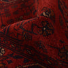 Red Color Khal Mohammadi Carpet 3' 5" x 4' 8" (ft) - No. B34185