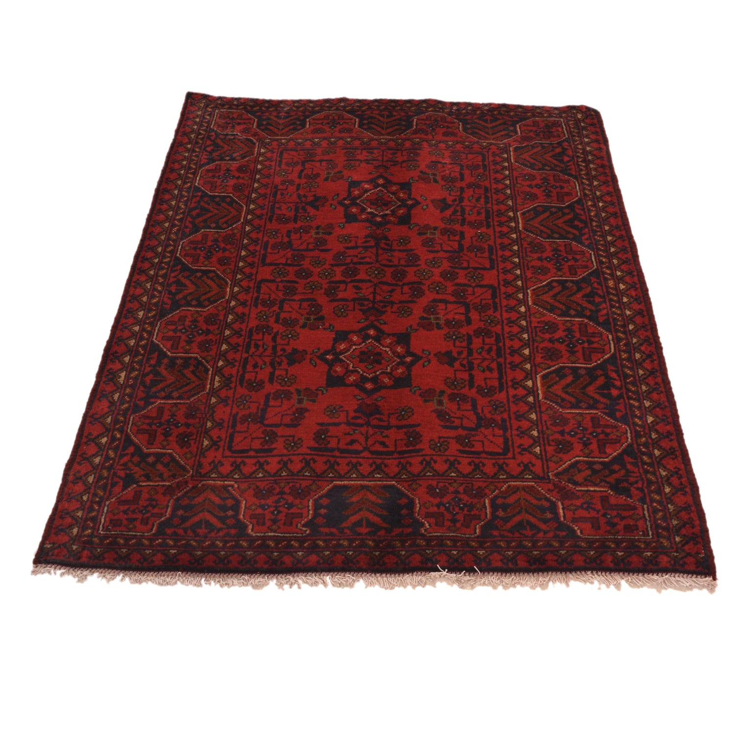 Handmade Khal Mohammadi Carpet 3' 4" x 5' 0" (ft) - No. B34188