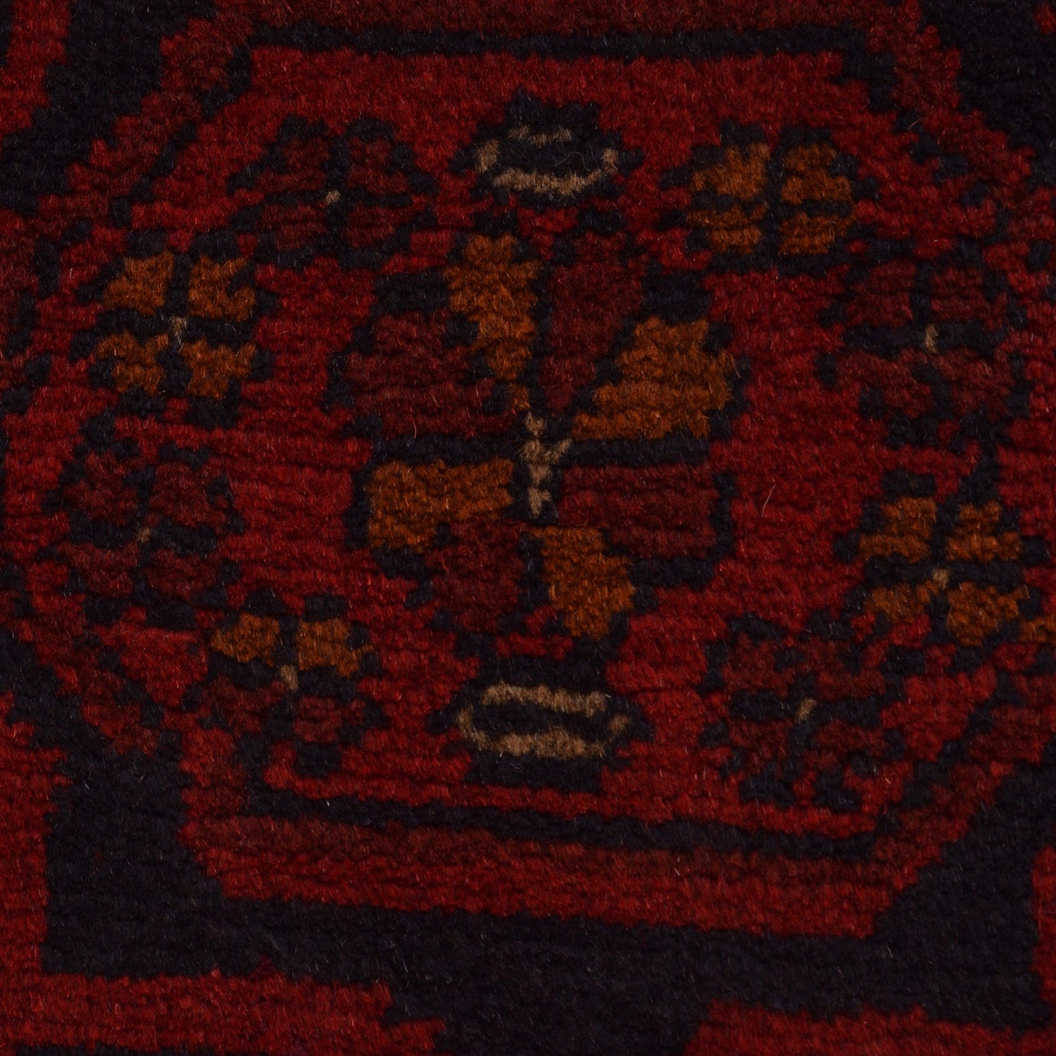 Red Color Khal Mohammadi Carpet 5' 1" x 6' 6" (ft) - No. B34189