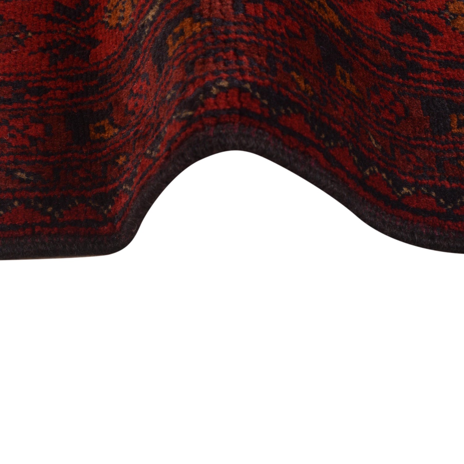 Red Color Khal Mohammadi Carpet 5' 1" x 6' 6" (ft) - No. B34189