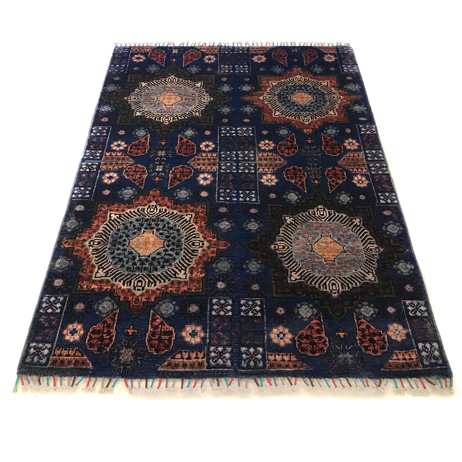 Premium Quality Mamluk Carpet 3' 6" x 4' 11" (ft) - No. B34192