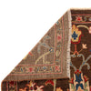 Brown Color Sultani Carpet 3' 4" x 5' 1" (ft) - No. B34196