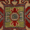 Hand Knotted Kazak Rug  3' 4" x 4' 9" (ft)- No. B34605