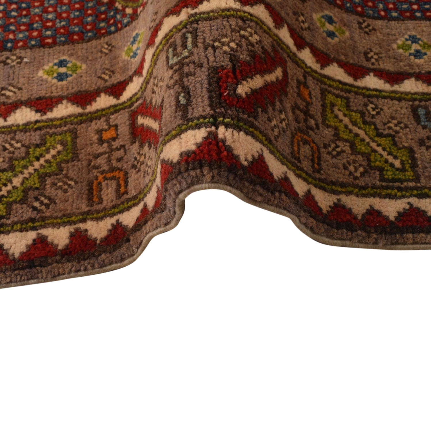 Oriental Mamluk Carpet 3' 3" x 4' 10" (ft) - No. B34606