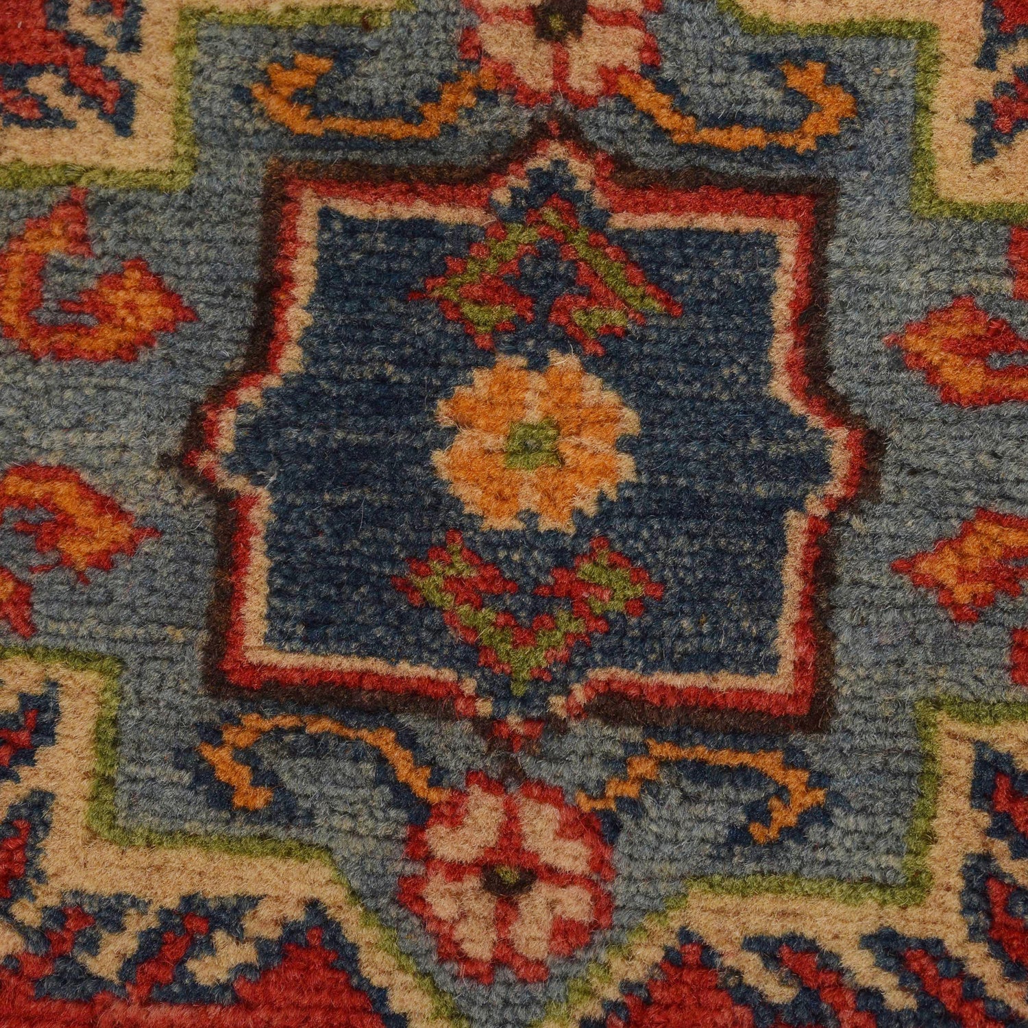 Oriental Kazak Rug 3' 4" x 4' 8" (ft)- No. B34607