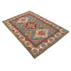 Hand Knotted Kazak Rug 4' 0" x 5' 9" (ft) - No. B34608
