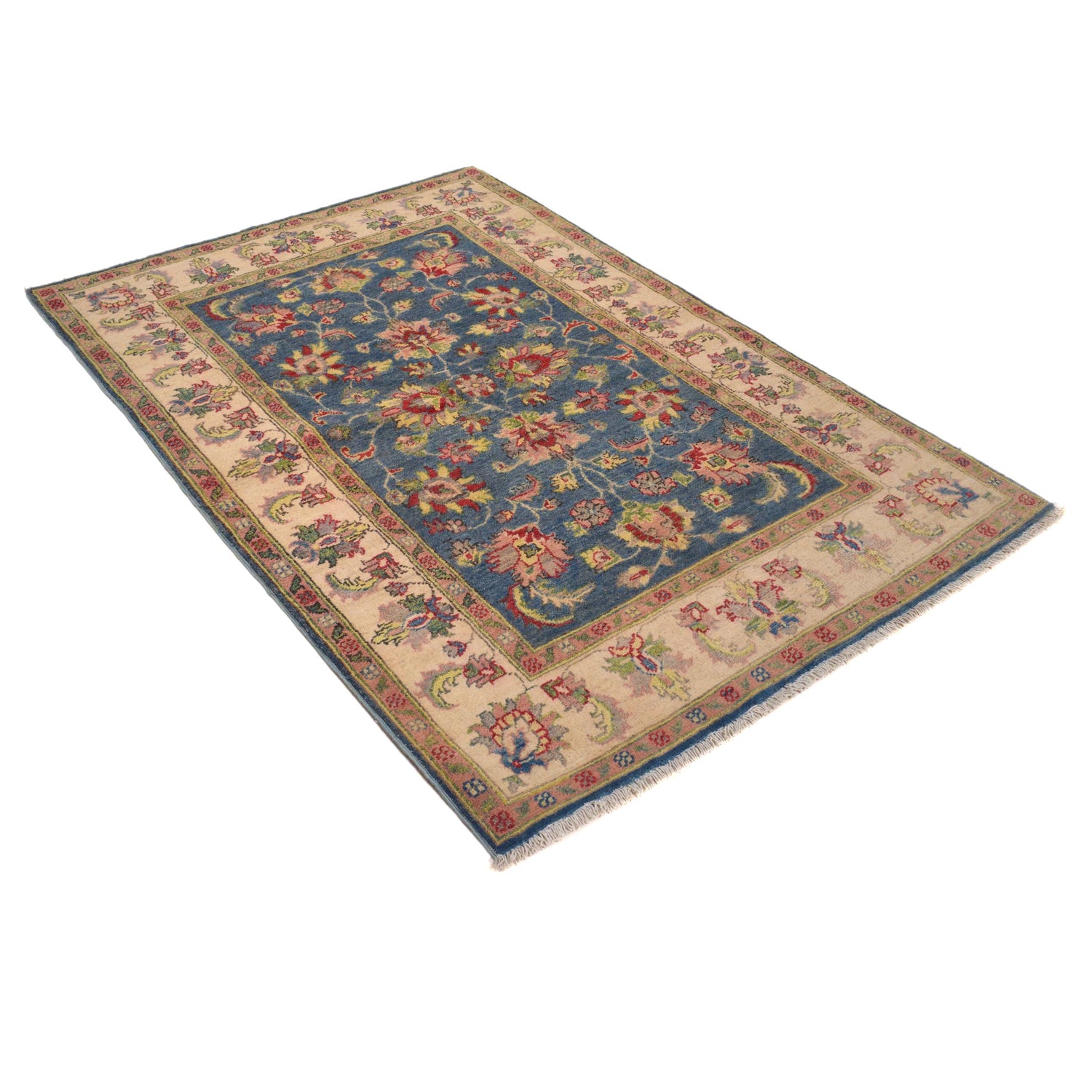 Oriental Kazak Rug 3' 11" x 5' 10" (ft) - No. B34610