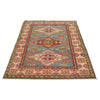 Blue Color Kazak Rug 4' 0" x 5' 10" (ft) - No. B34611