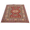 Red Color Kazak Rug 3' 4" x 4' 10" (ft)- No. B34612