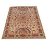 Hand Knotted Kazak Rug 3' 3" x 4' 11" (ft)- No. B34614