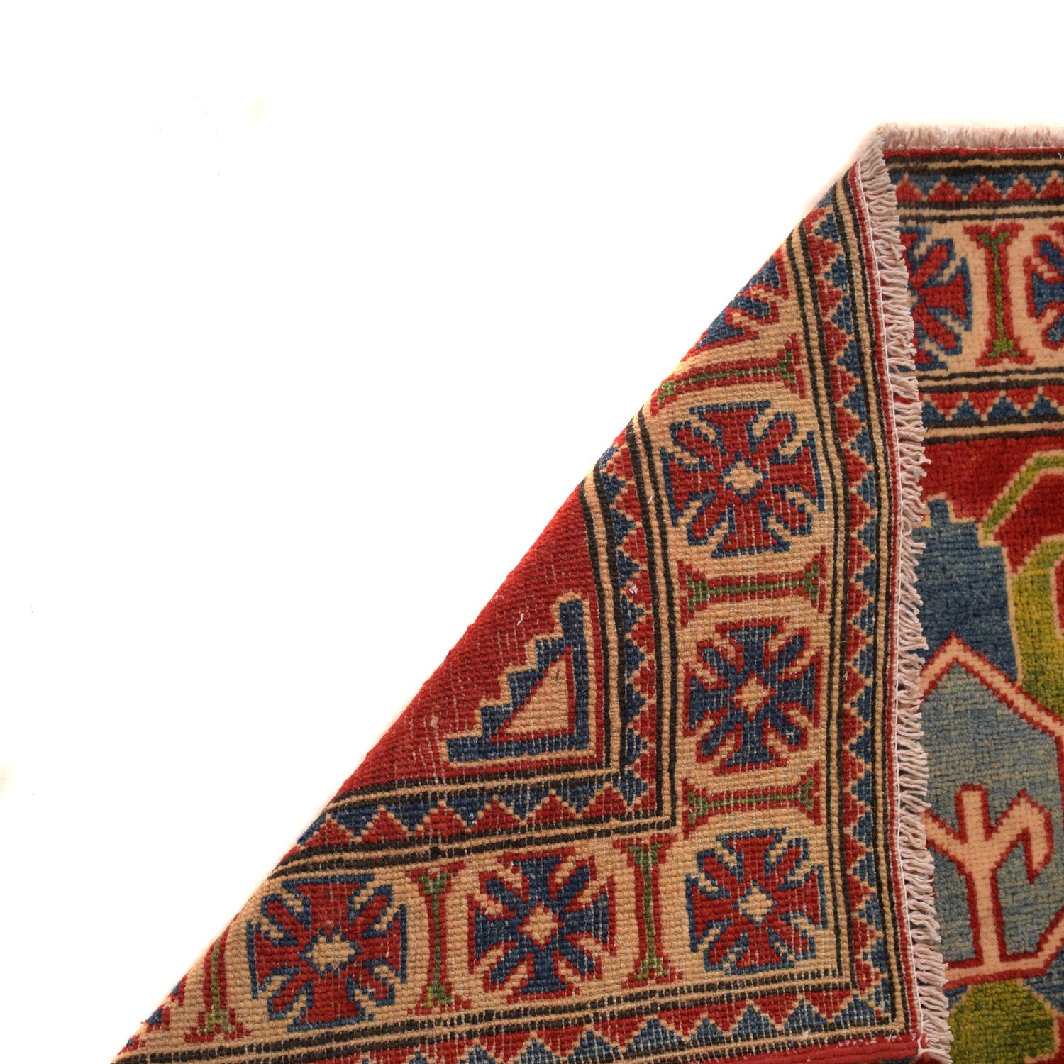 Oriental Kazak Rug 3' 4" x 4' 10" (ft)- No. B34615