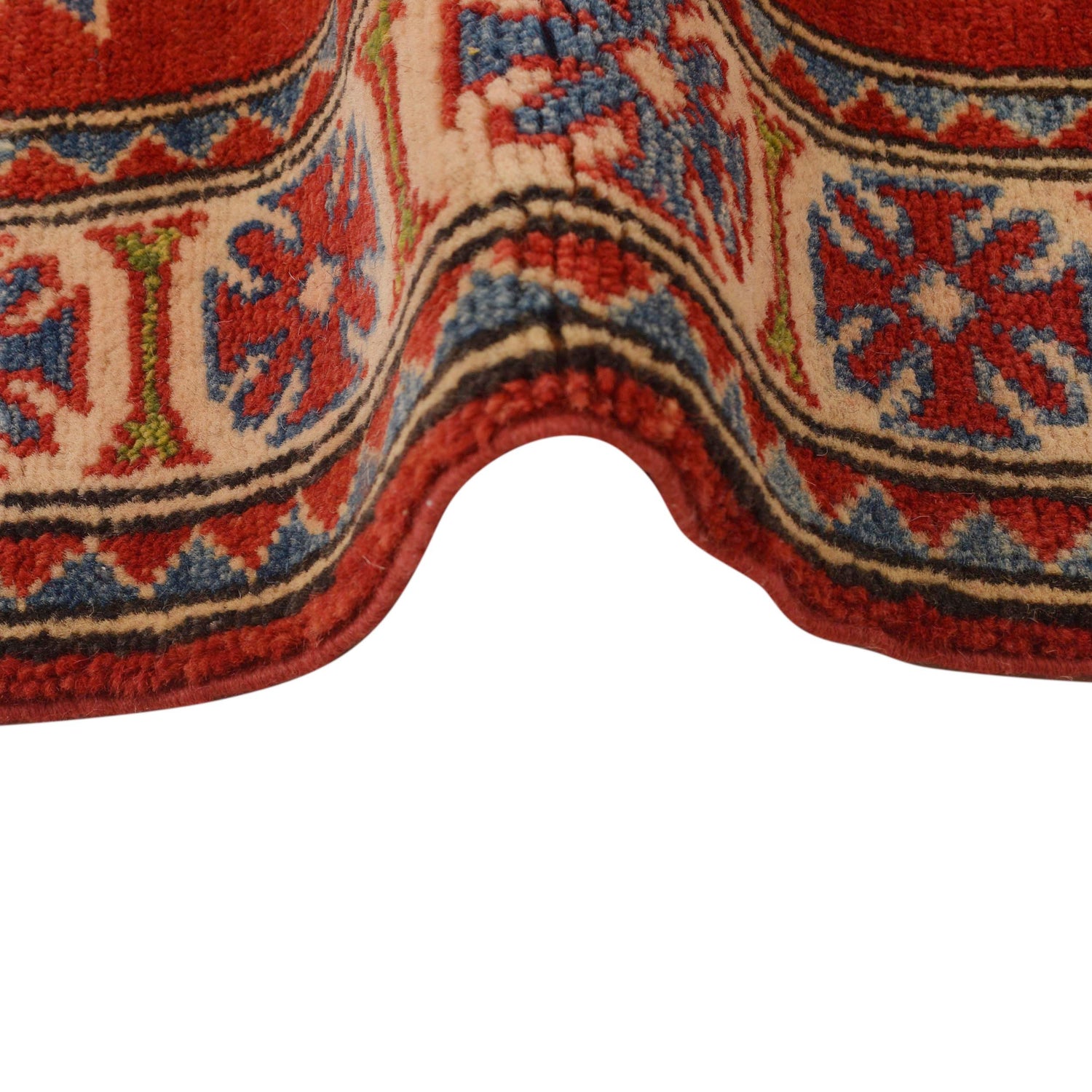 Oriental Kazak Rug 3' 4" x 4' 10" (ft)- No. B34615