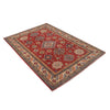 Red Color Kazak Rug 4' 0" x 5' 10" (ft) - No. B34616