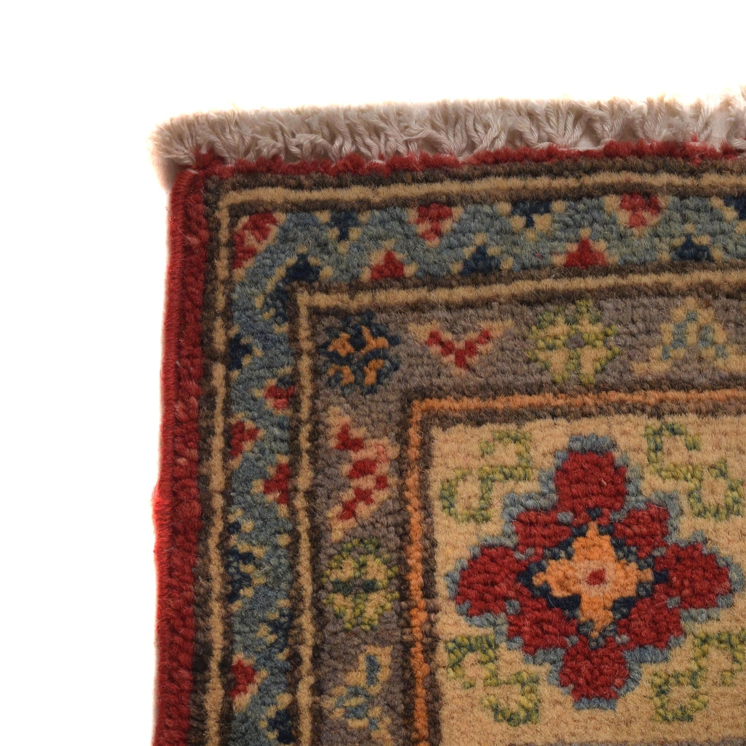 Red Color Kazak Rug 4' 0" x 5' 10" (ft) - No. B34616