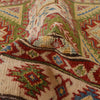 Hand Knotted Kazak Rug 3' 5" x 5' 2" (ft)- No. B34618