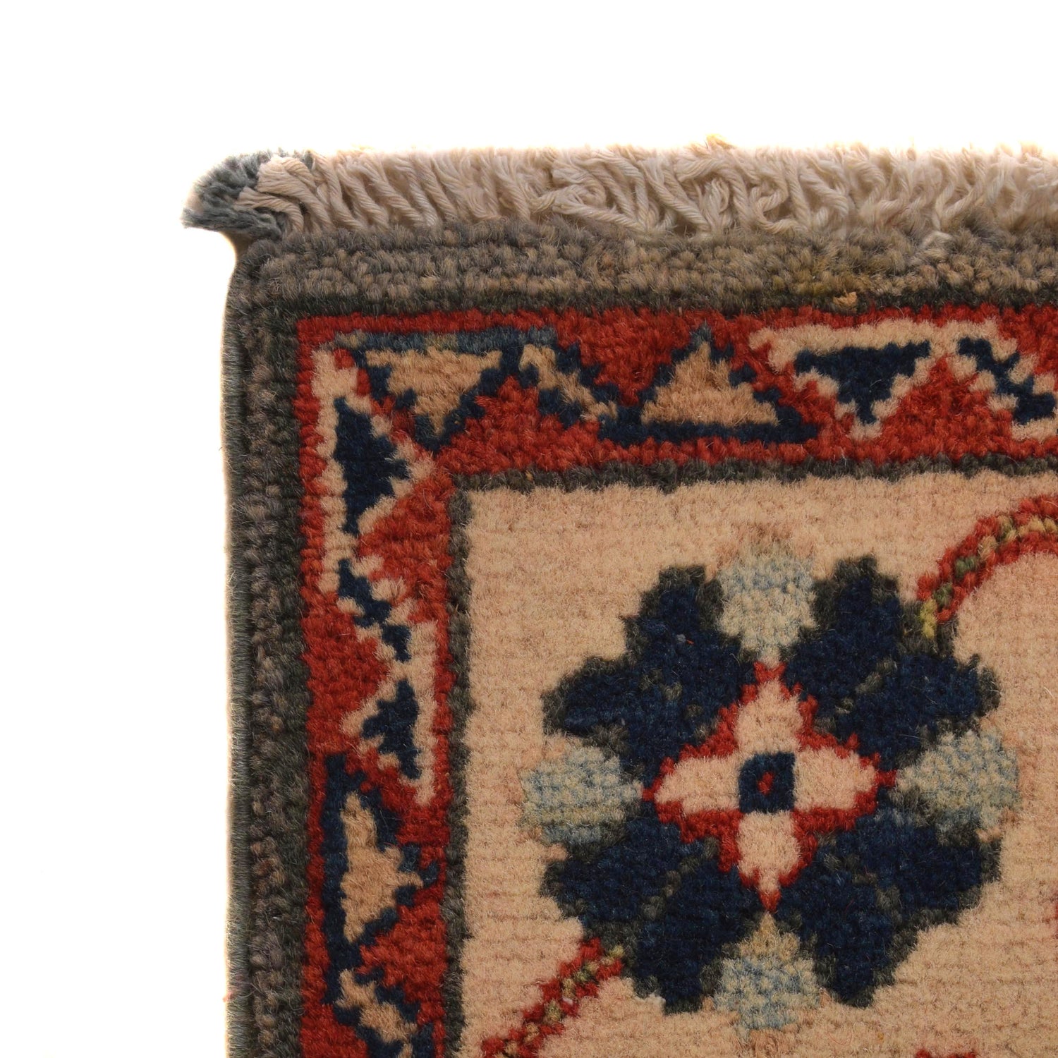 Oriental Kazak Rug  3' 4" x 4' 11" (ft)- No. B34619