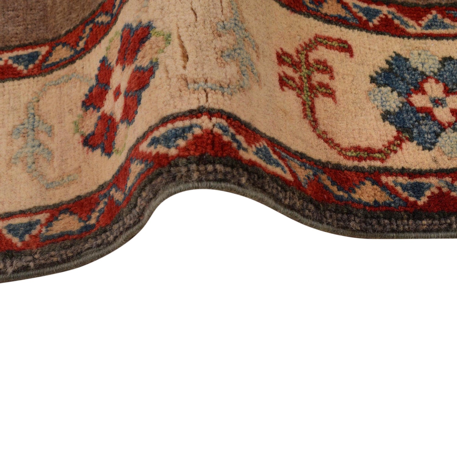 Oriental Kazak Rug  3' 4" x 4' 11" (ft)- No. B34619