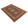 Blue Color Kazak Rug  3' 2" x 4' 9" (ft)- No. B34621