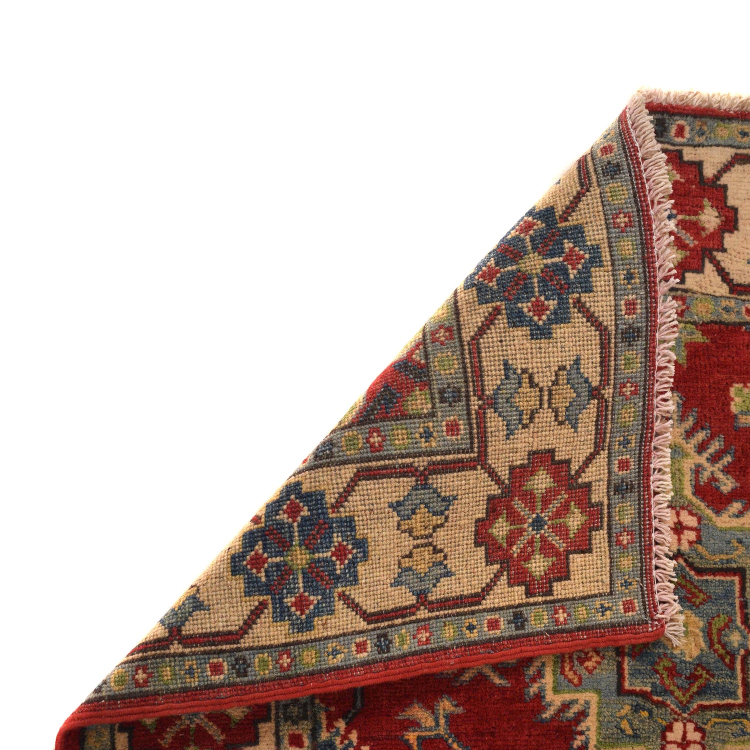 Oriental Kazak Rug 3' 3" x 4' 7" (ft)- No. B34623