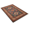 Blue Color Kazak Rug 3' 3" x 5' 0" (ft)- No. B34624