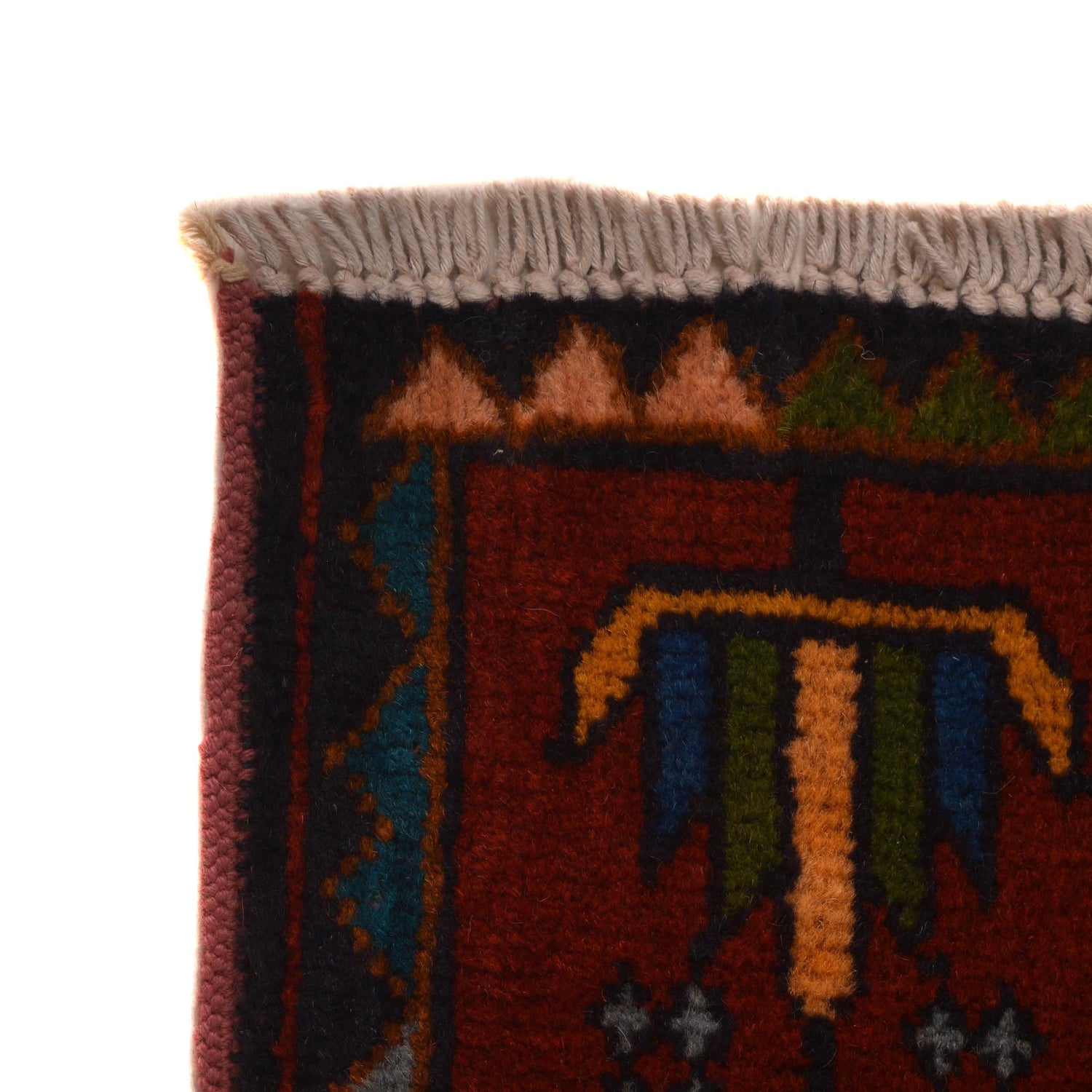 Handmade Prayer Rug 2' 9" x 3' 11" (ft) - No. B34626