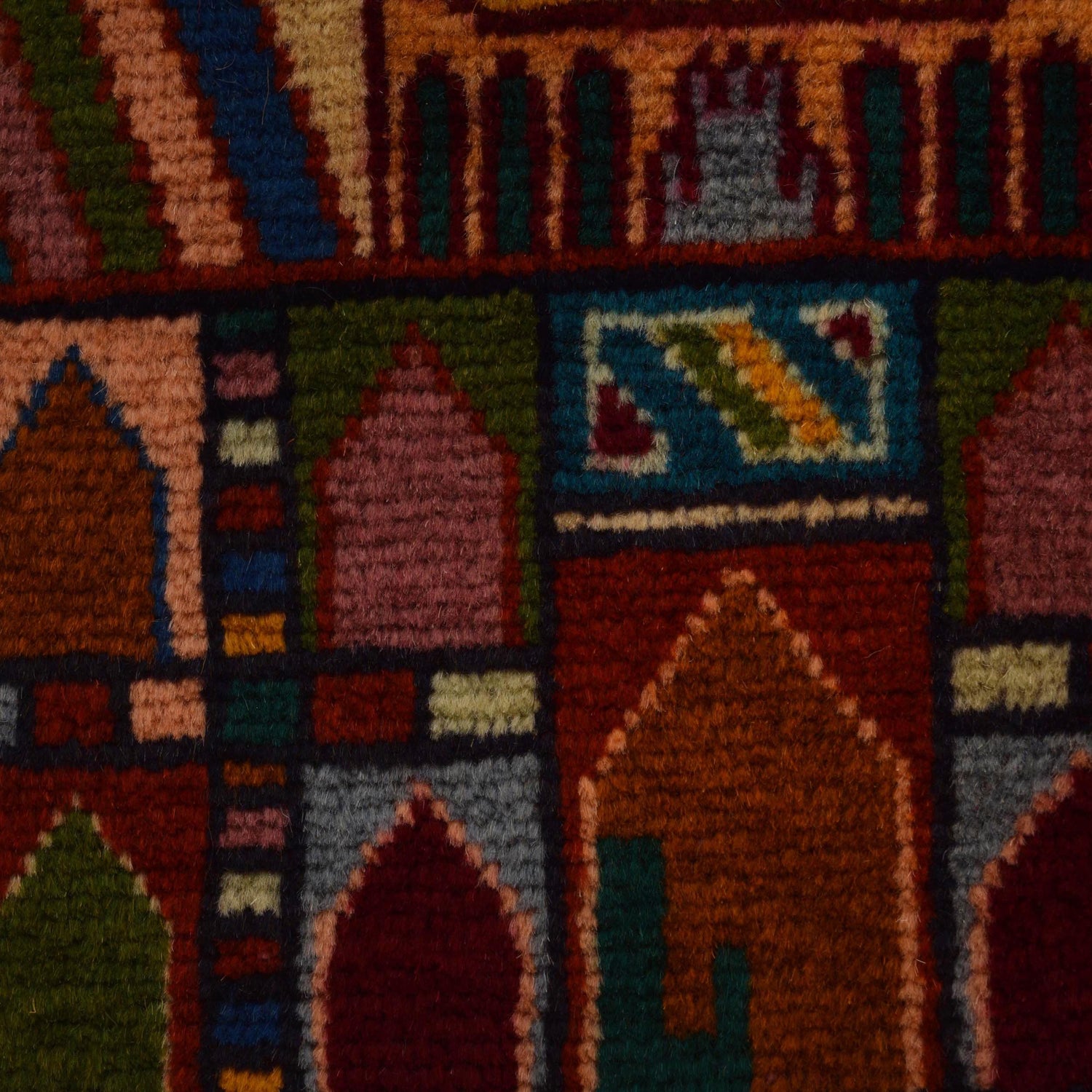 Handmade Prayer Rug 2' 9" x 3' 11" (ft) - No. B34626