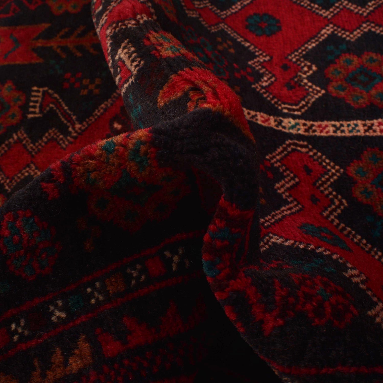 Multi Color Baluchi Rug 3' 1" x 4' 8" (ft) -No B34627