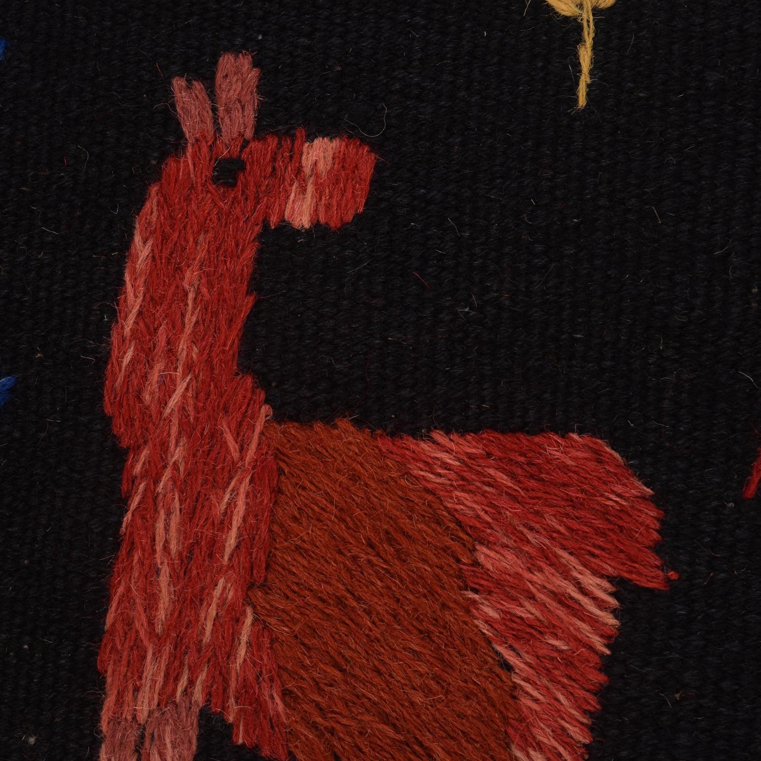 Pakistani Embroidery Kelim 2' 7" x 4' 0" (ft) - No. B34640